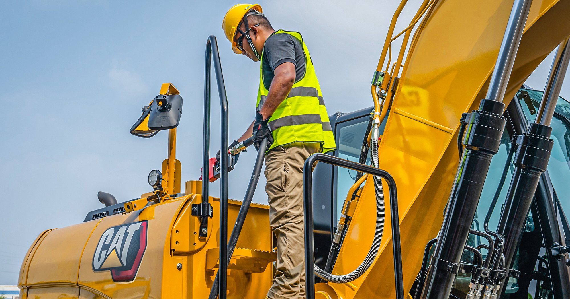 Cat Excavators Making you bank by keeping fuel in your tank